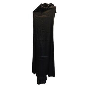 Naomi Satin Maxi Gown Fashion Nova - Blue Size XL